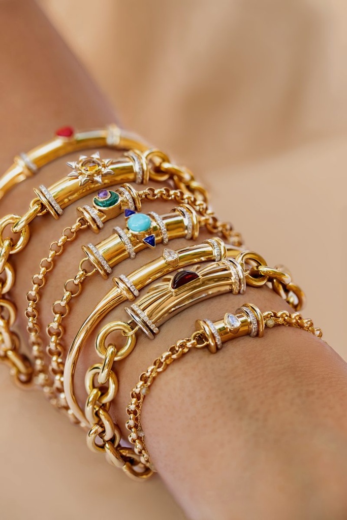 Warrior Princess Diamond Drop Bracelet - Small