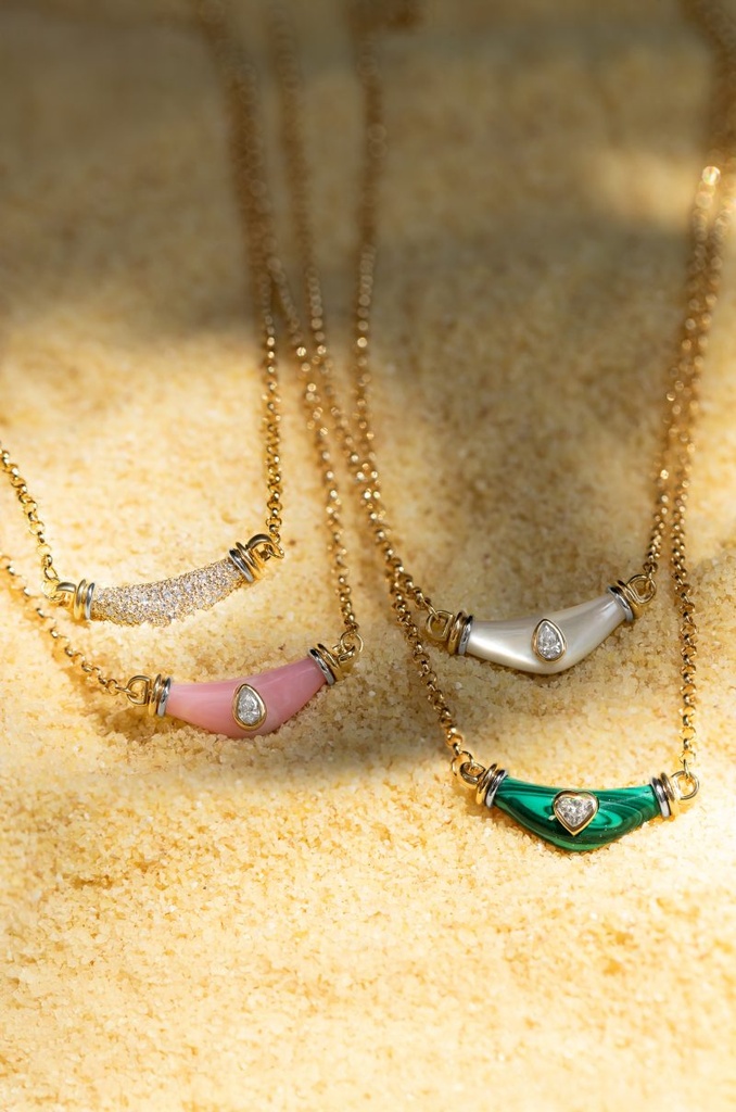  Diamond Drop Karma Necklace