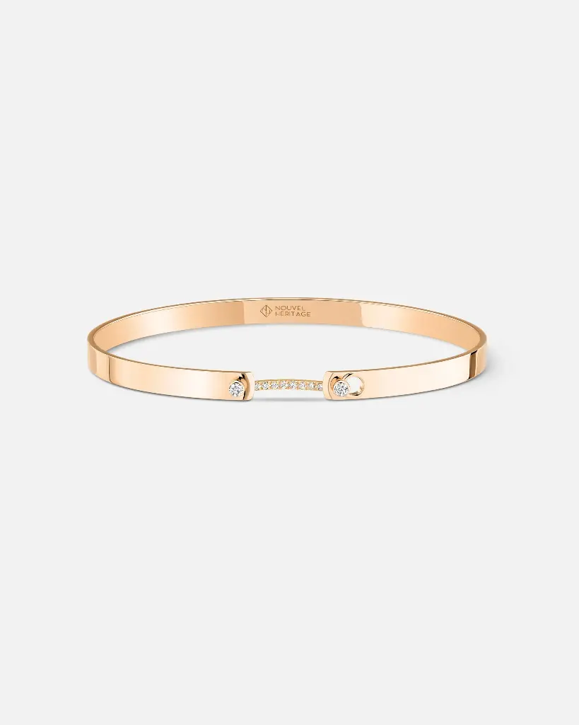 Business Meeting Mood Bangle In Rose Gold