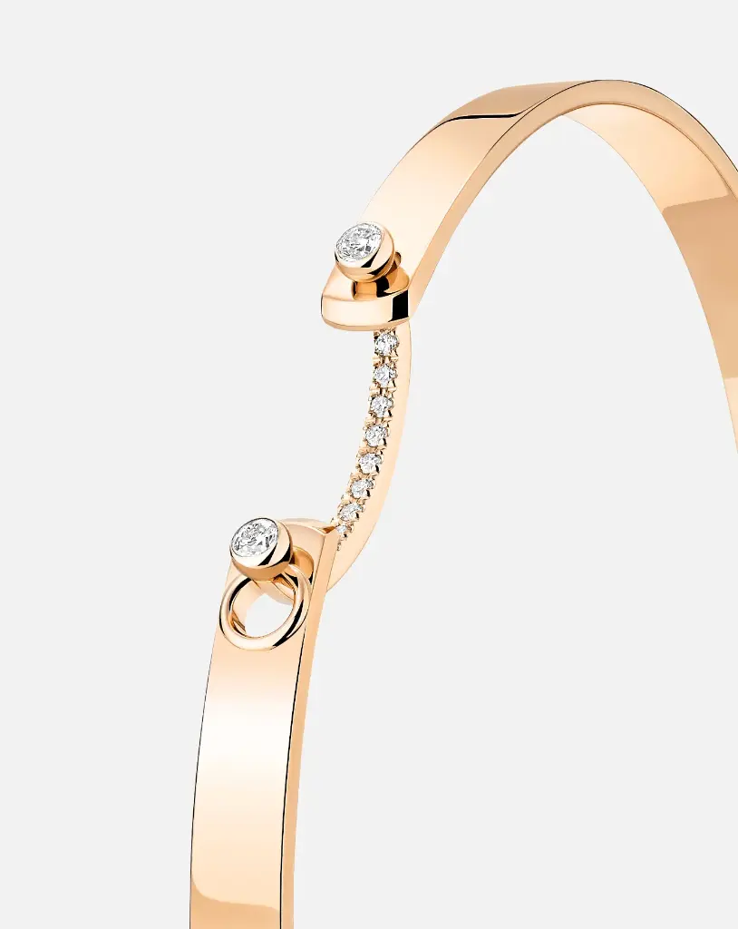 Business Meeting Mood Bangle In Rose Gold