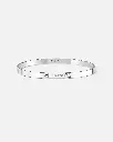 Business Meeting Mood Bangle In White Gold