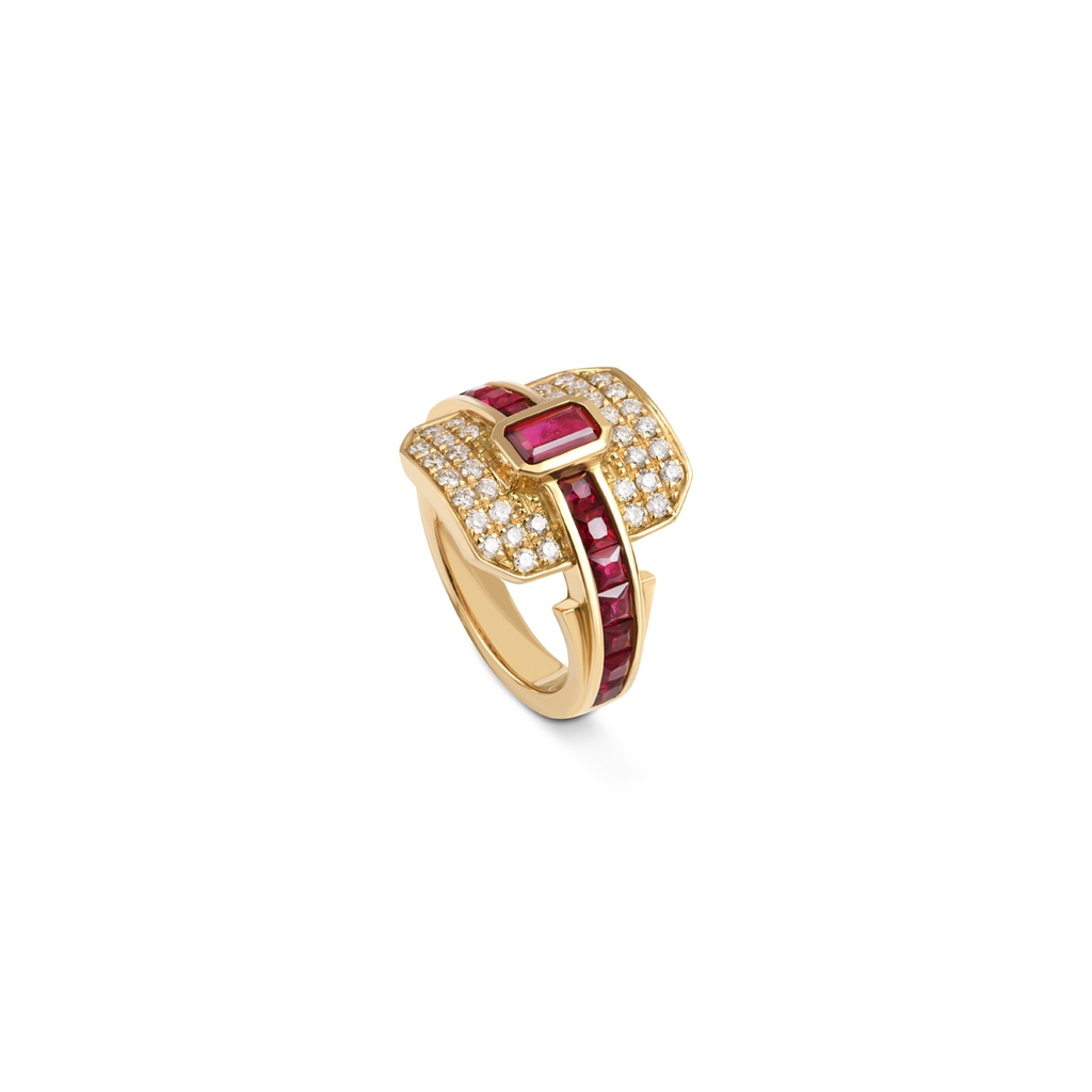 Ring Shield Rubies