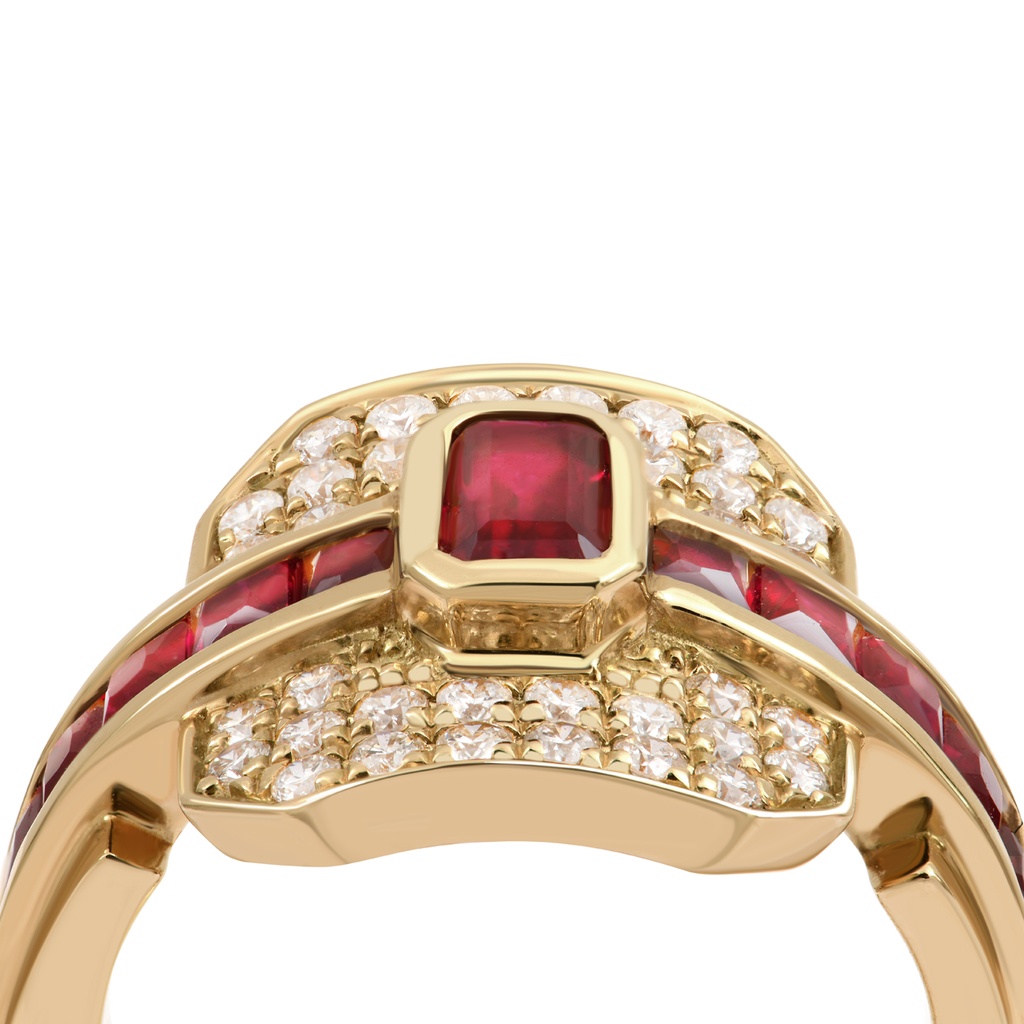 Ring Shield Rubies