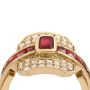Ring Shield Rubies