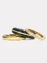 Classic Ring Stack - Moss Agate