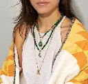 Malachite Beaded Necklace