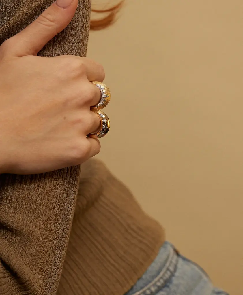 Domed Stelle Ring