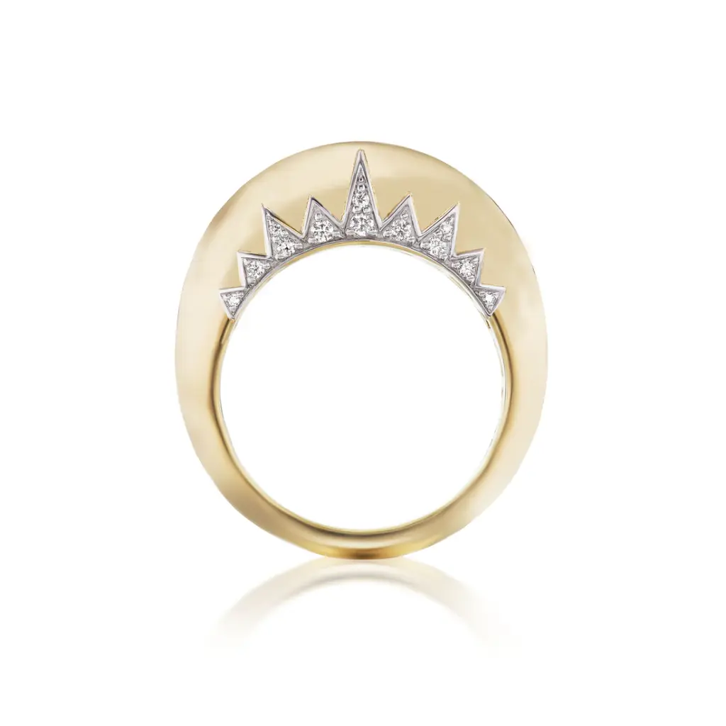 Domed Stelle Ring