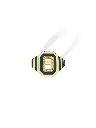 Azar State Green Signet Ring