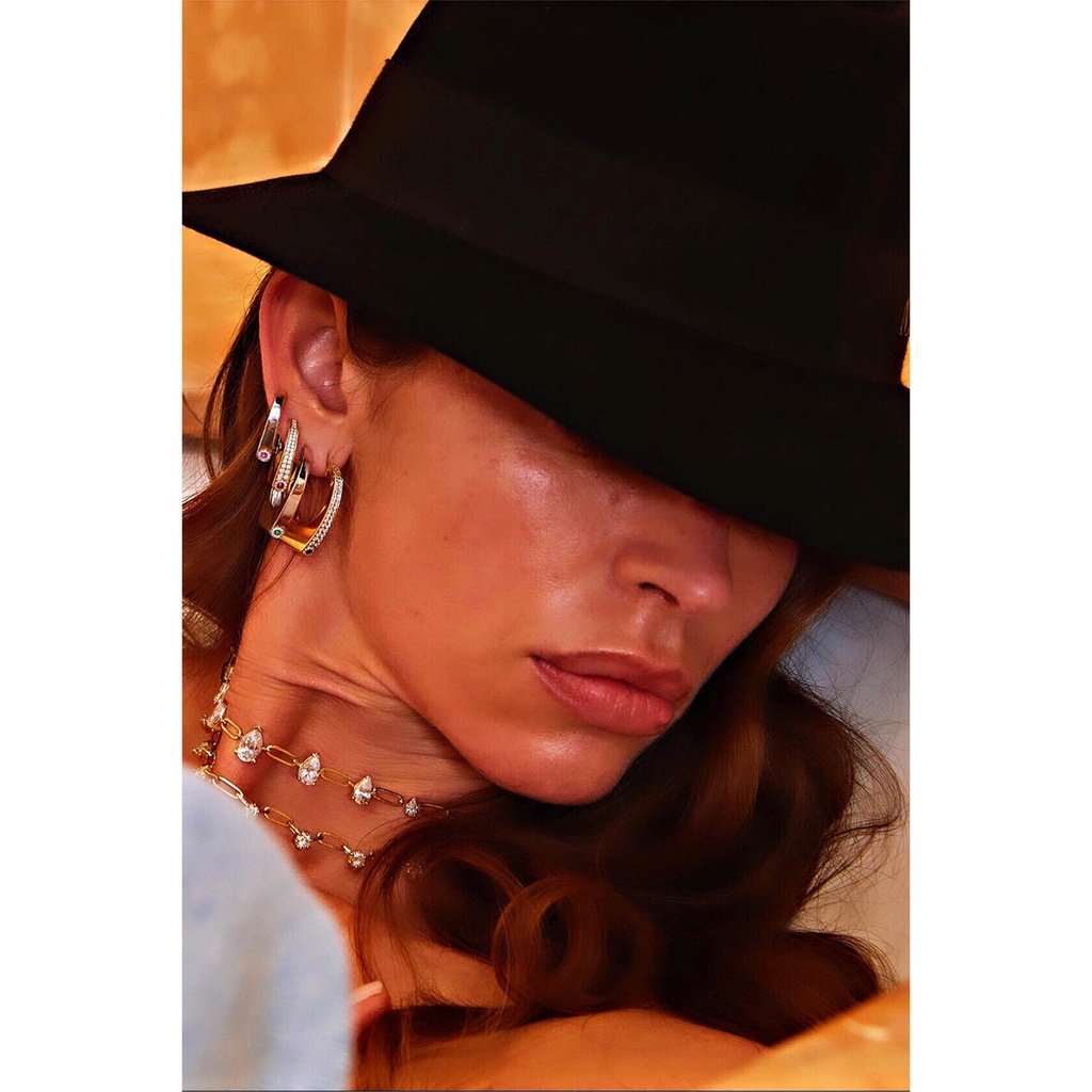 Earring Grace Piercing Yellow Gold