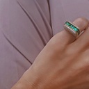 Ring Empress Emeralds