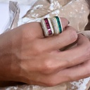 Ring Empress Emeralds