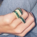 Ring Empress Emeralds