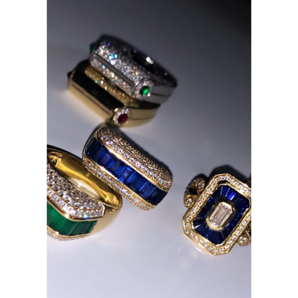 Ring Empress Sapphires