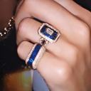 Ring Empress Sapphires