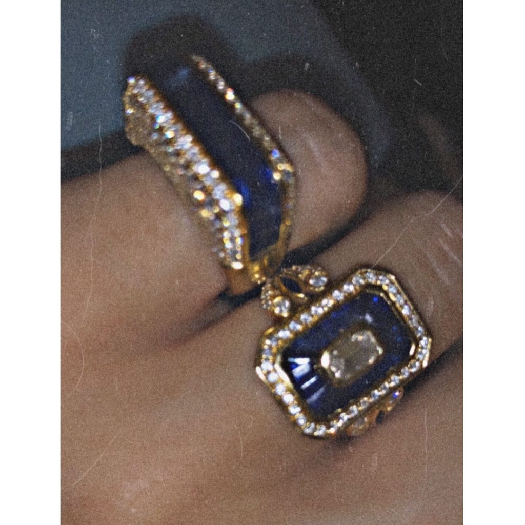Ring Empress Sapphires