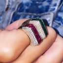 Ring Empress Rubies