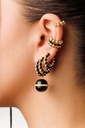 The Carbon Earrings - Size 3