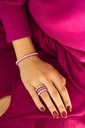 The Purple Atom Ring – Size 1