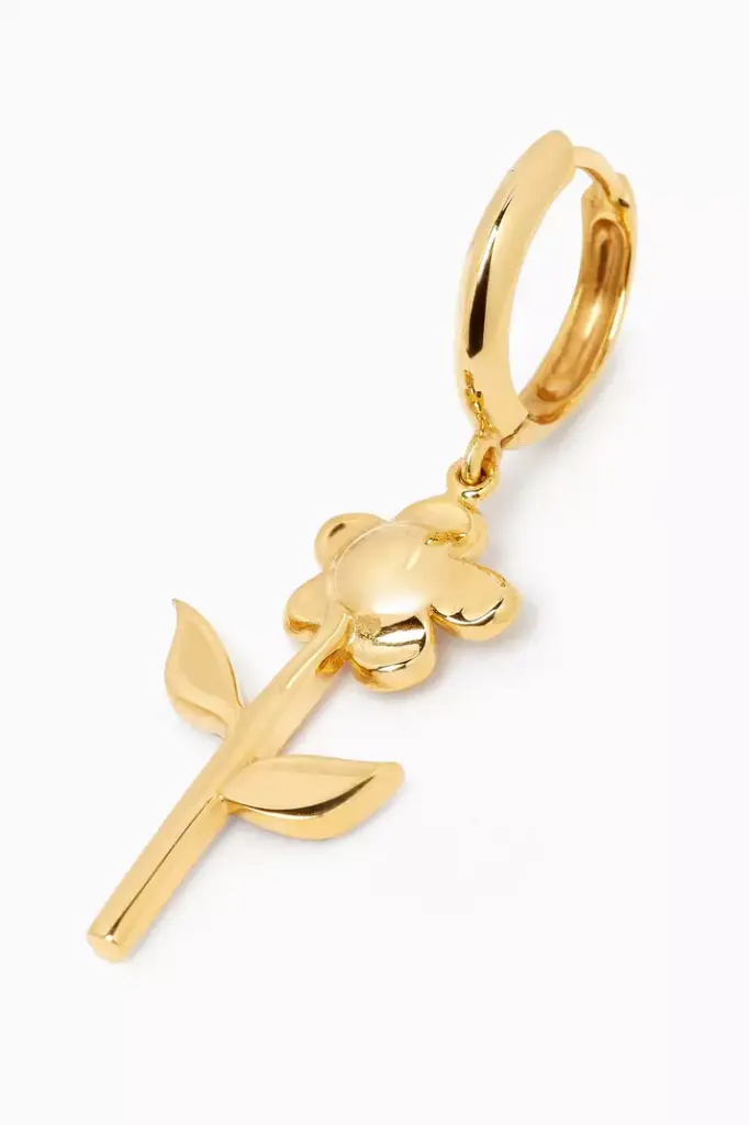 Single Flower Earring