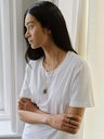 Stone Linings Light Grey Cocktail Ring