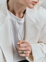 Essential Gem Stacking Ring - Green Aventurine