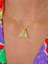 Small Diamond Ishtar Necklace - Yellow Gold