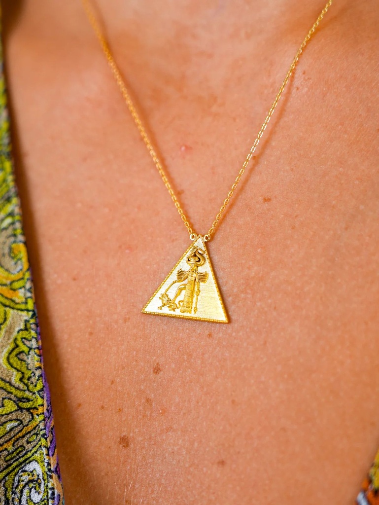 Small Ishtar Necklace - Yellow Gold