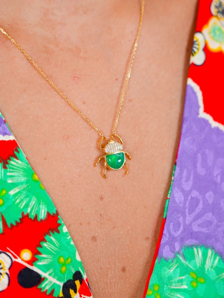Beetle Necklace