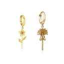 Single Palm Tree Earring