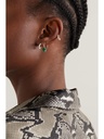 Diamond Disc Earrings