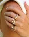 Warrior Drop Ring