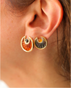 Circus Moon Earrings – Small