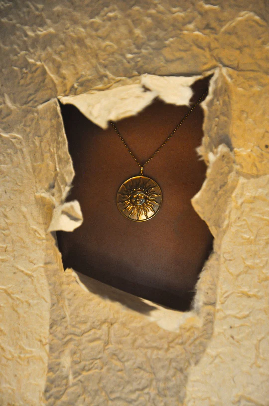 Shams Necklace - Yellow Gold