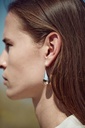 LARGE DROP EARRINGS - SILVER