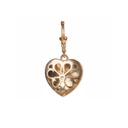 Heart Of Gold Charm - Yellow Gold