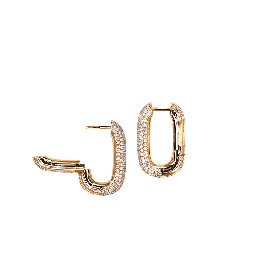 Swing With Me Pave EarringSwing With Me Pave Earring