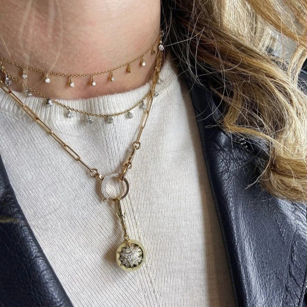 Star Burst Ball Charm