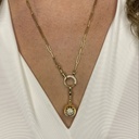 Felicity Diamond Round Chain