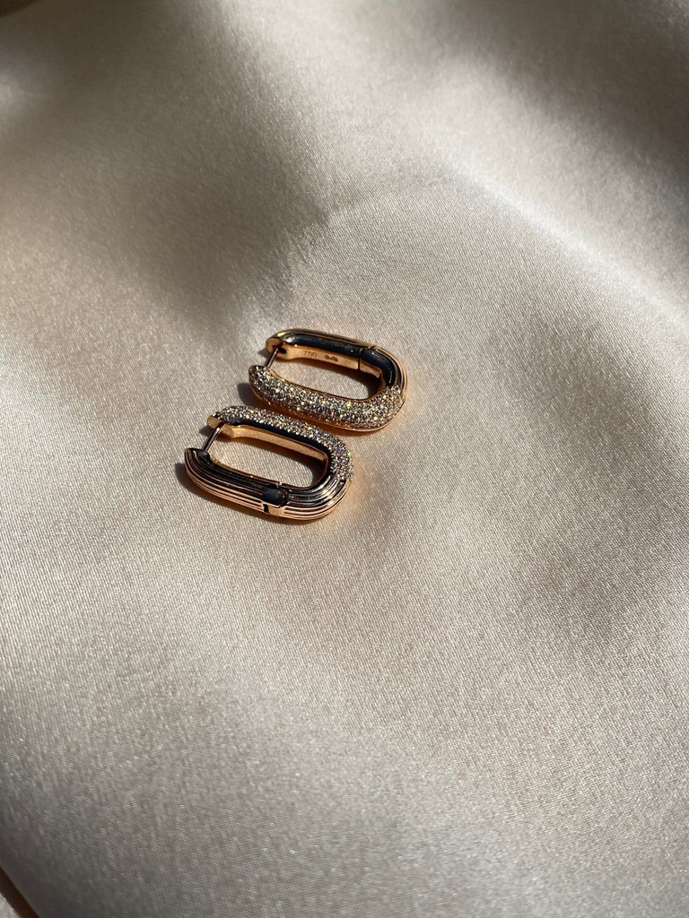 Swing With Me Pave Earring