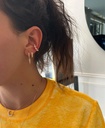 Spike Diamond Hoop Earring
