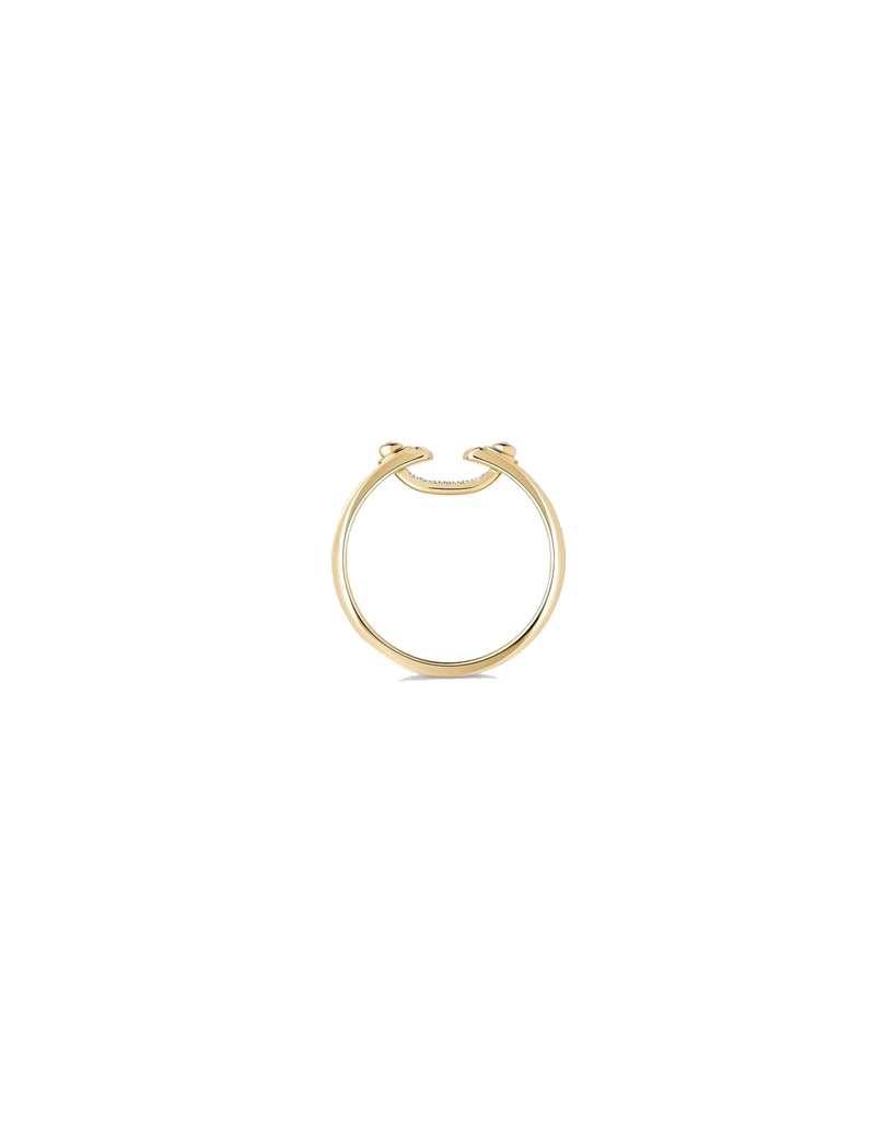 Business Meeting Mood Ring In Yellow Gold