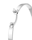 Cocktail Time Mood Bangle In White Gold