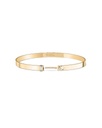 Dinner Date Mood Bangle In Yellow Gold