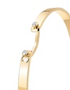 Monday Morning Mood Bangle In Yellow Gold