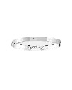 Business Meeting Mood Bangle In White Gold