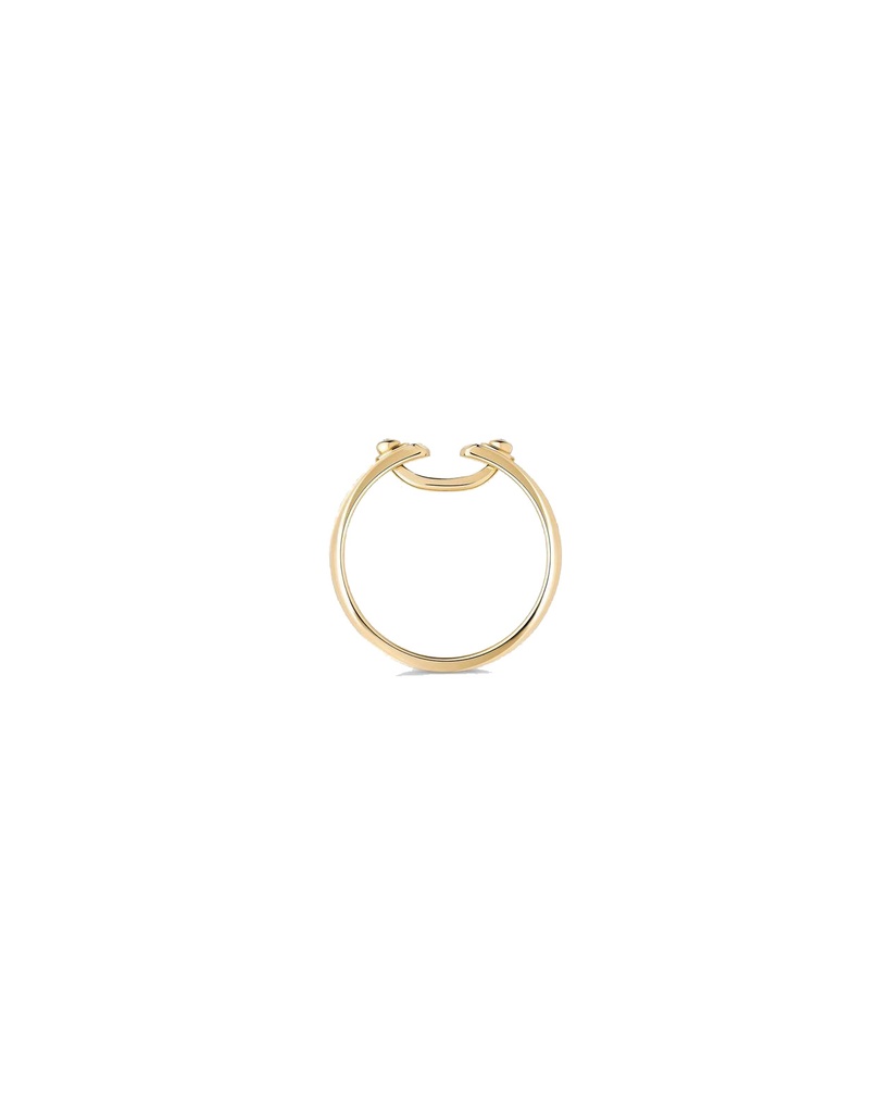 Monday Morning Mood Ring In Yellow Gold