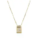 Initial Signet Pendant