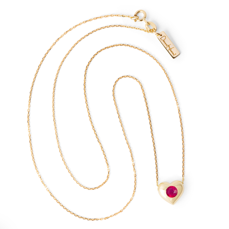 I Carry Your Heart Necklace - Yellow Gold