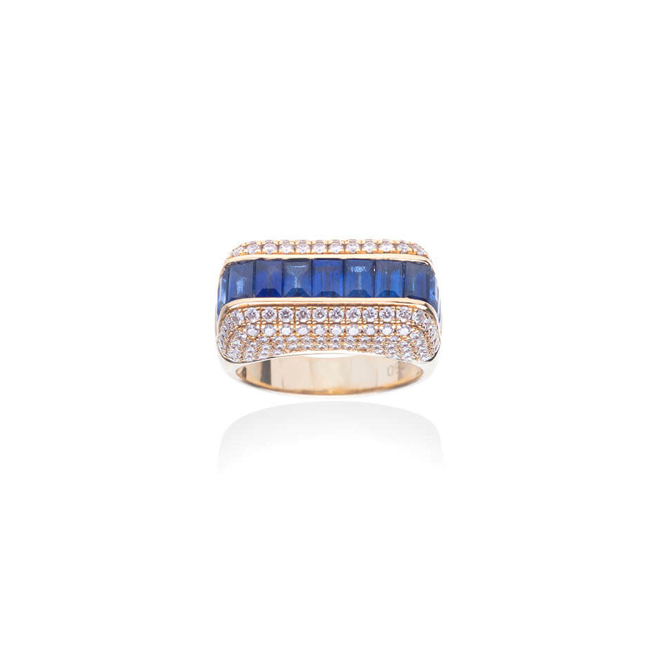 Ring Empress Sapphires